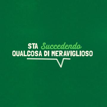 Sta succedendo qualcosa di meraviglioso!
