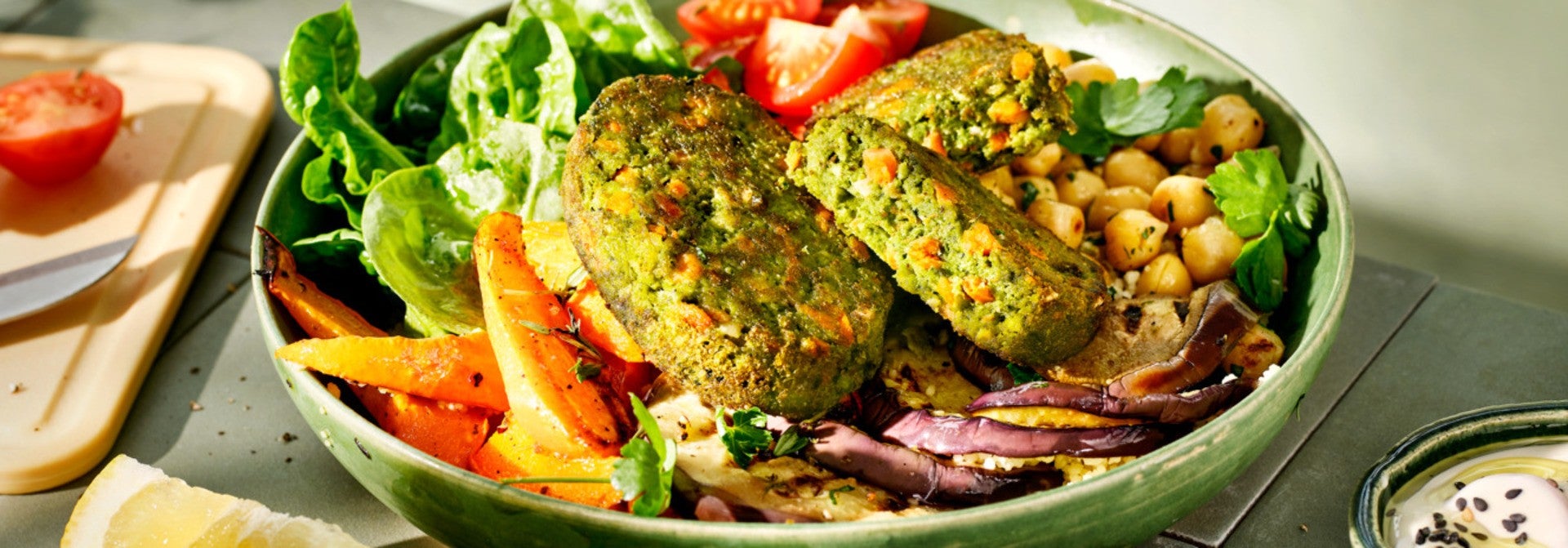 Mini ciotola per hamburger