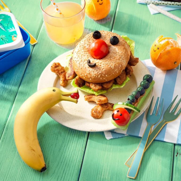 Garden Gourmet clon bagel