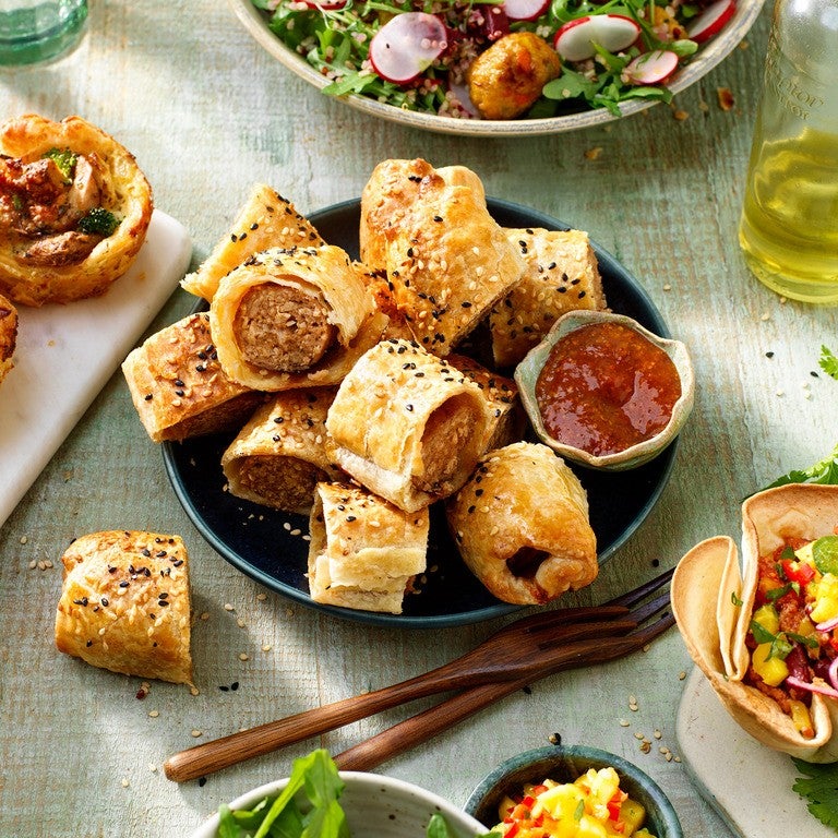Involtini di salsiccia sensazionali Involtini di salsiccia sensazionali