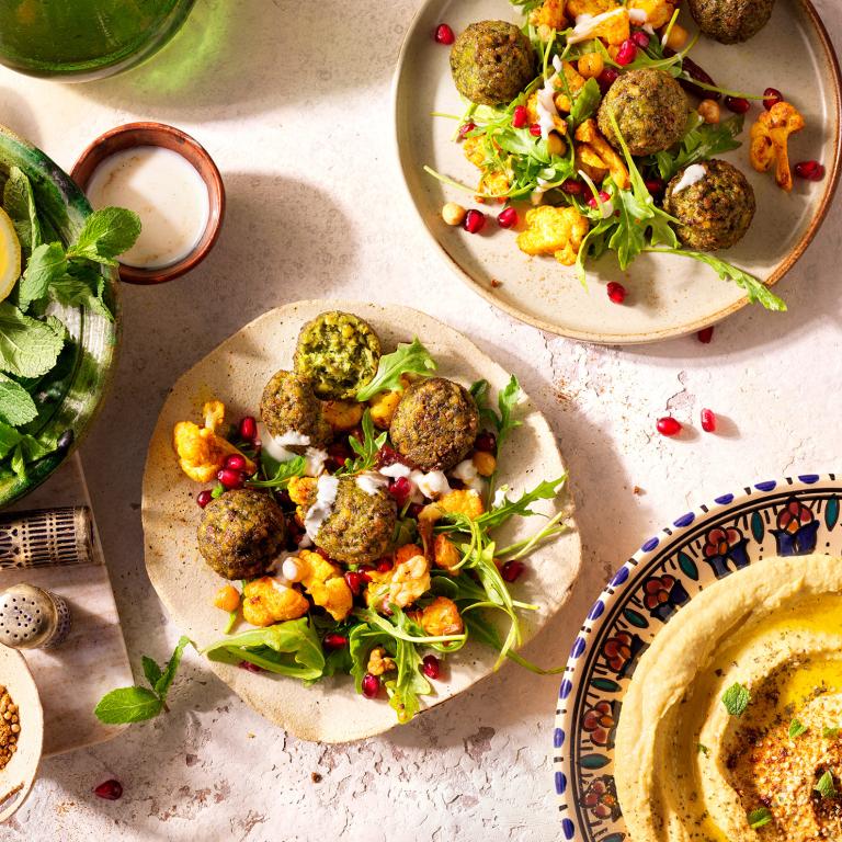 Insalata araba in wrap