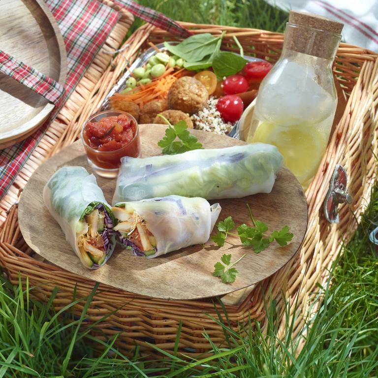 Involtini Primavera con Filetti Vegetali Nature Involtini primavera marinati