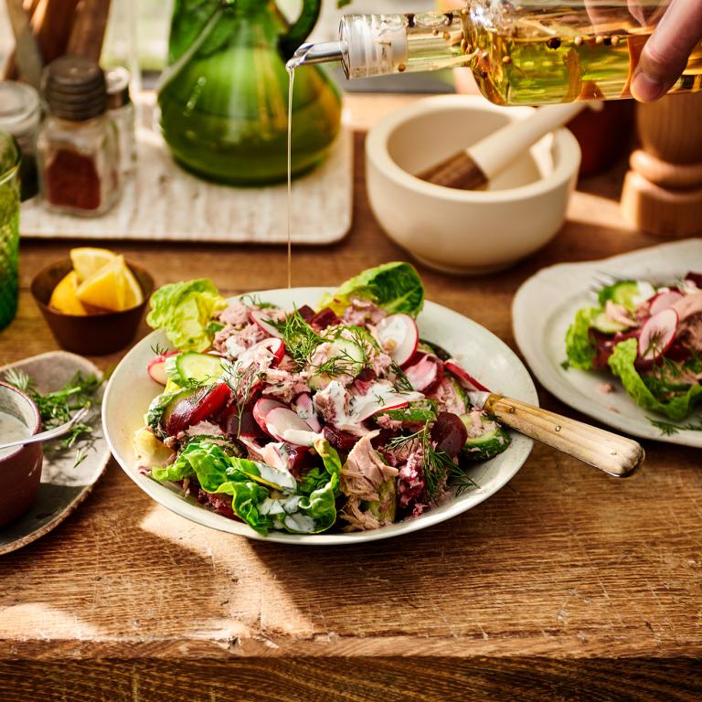 BBQ vuna salad BBQ vuna salad