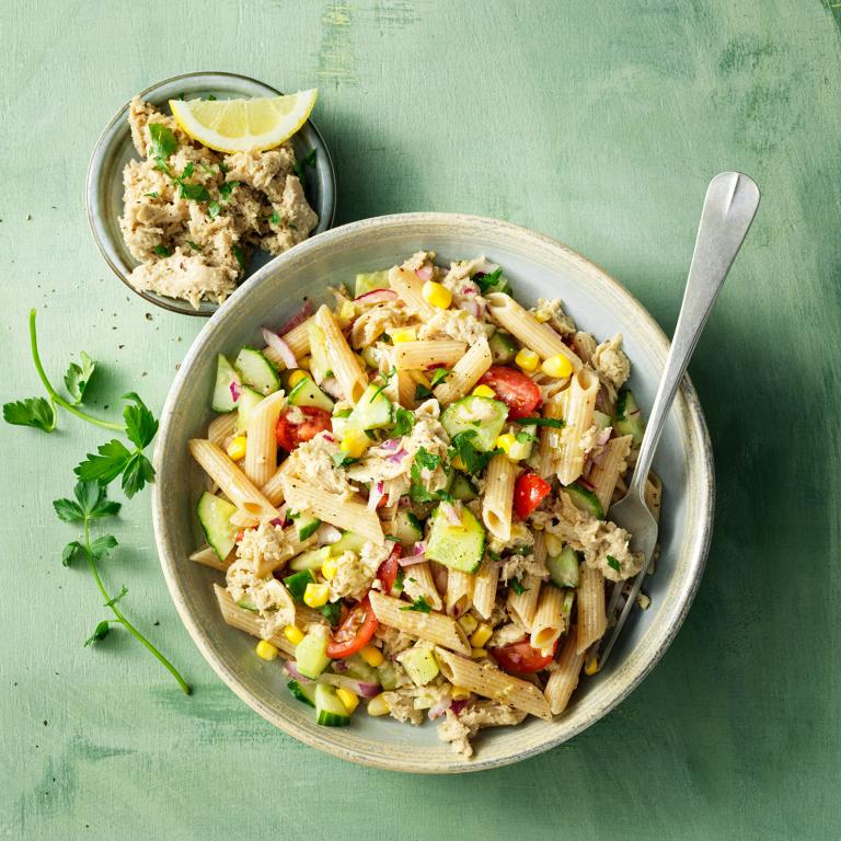 Vegan Vuna Pasta Salad Vegan Vuna Pasta Salad