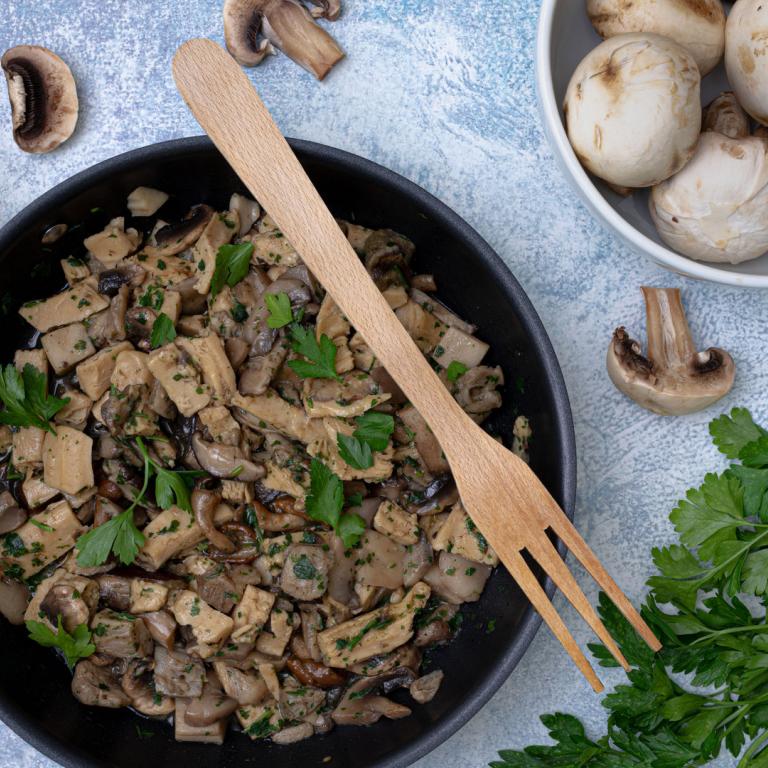 Sensational Filetti con Funghi Sensational Fillets with mushrooms