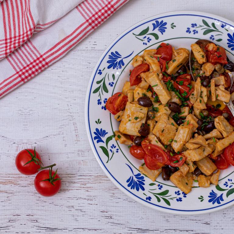 Filetti Nature Pomodorini e Olive Fillets with tomatoes and olives