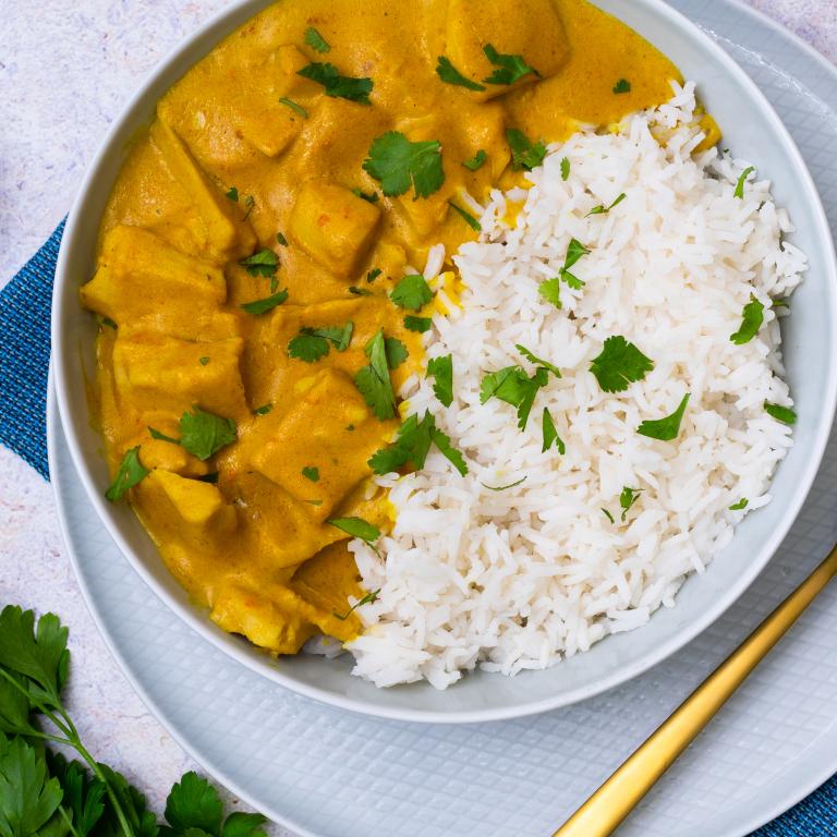 Sensational Filetti Nature al curry Sensational Fillets with curry and rice