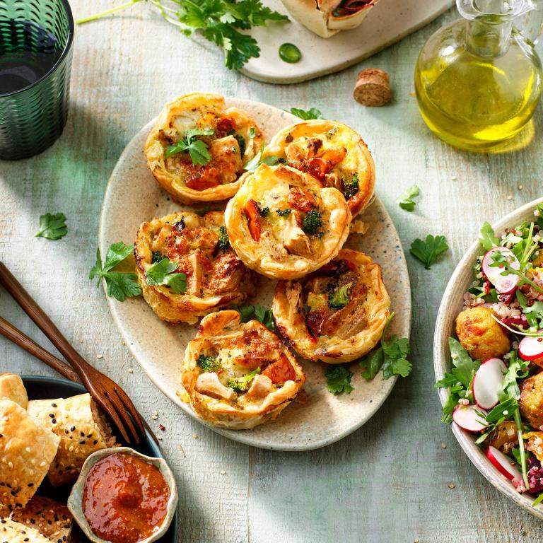 Mini Quiche con Filetti Nature Mini Quiche con Filetto Vegano