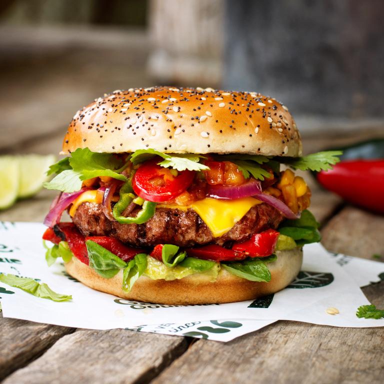 Spicy Sensational Burger