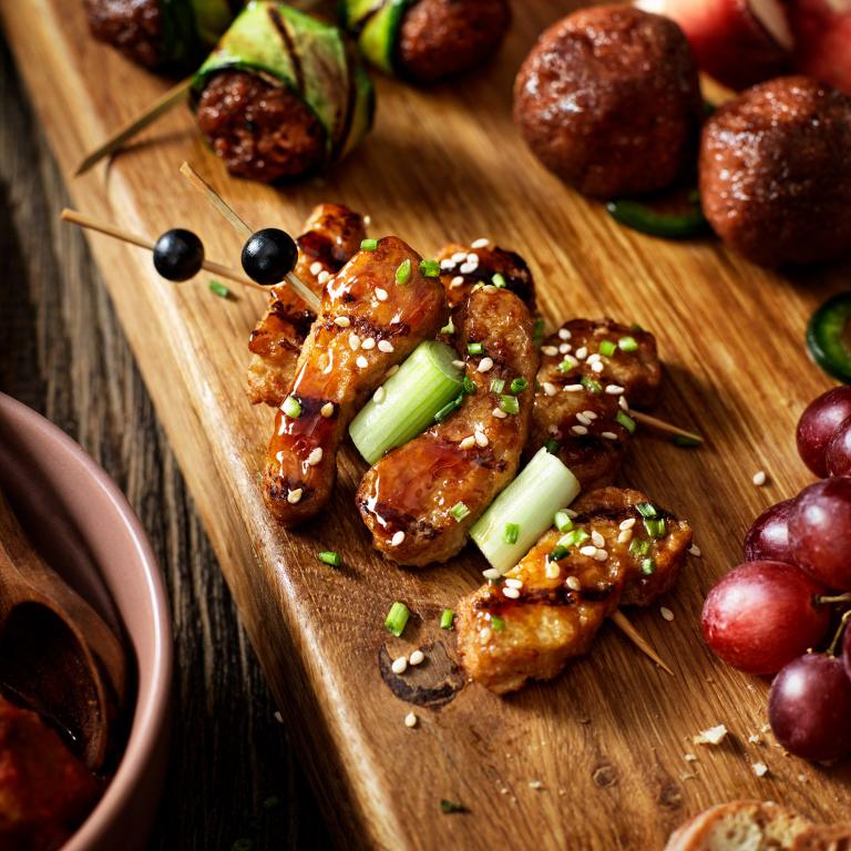 La freccia yakitori di Cupido Garden Gourmet Chargrilled Pieces